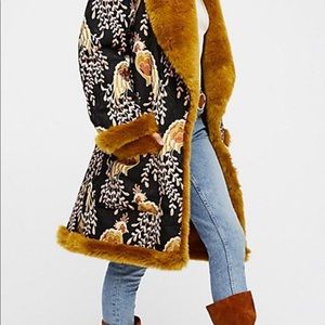 ISO NWT Free People  Secret Garden Coat (L)